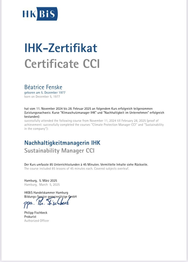 Sustainability Manager IHK NST International 2025_02