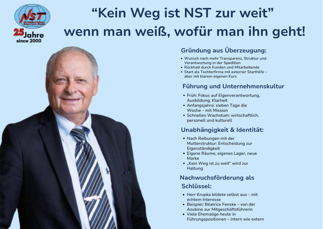 25 Jahre NST – „Kein Weg ist NST zu weit, wenn man weiß, wofür man ihn geht.“