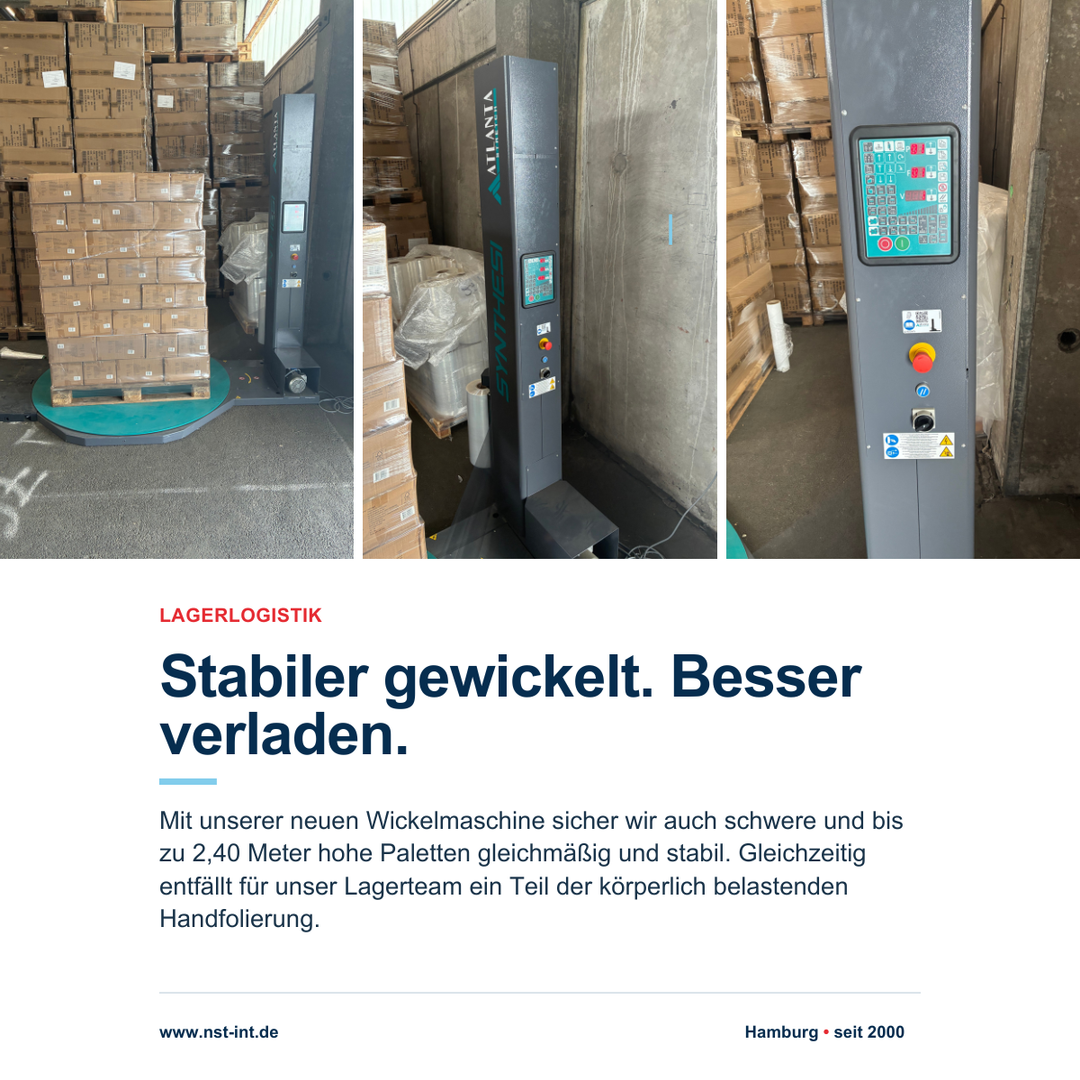 Maschinelle Palettierung – Artikel für die Website